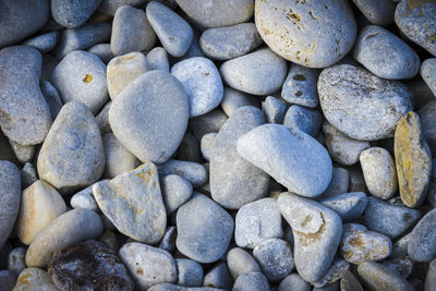 Full frame shot of pebbles