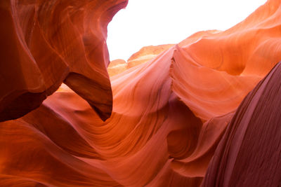Rock formations in canyon