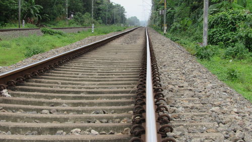 View of railroad tracks