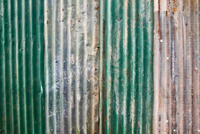 Full frame shot of rusty metal