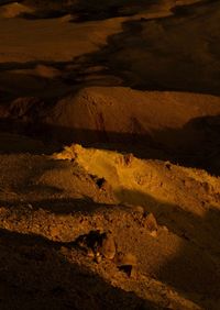 Scenic view of desert