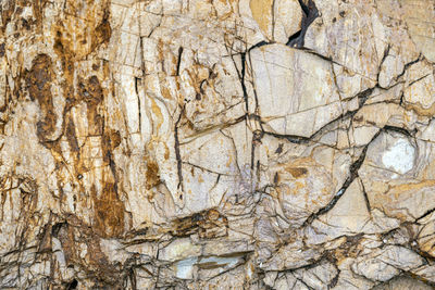 Full frame of natural stone patterns used as background