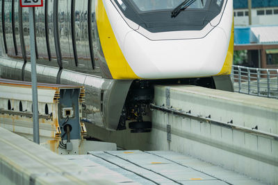 Train at airport