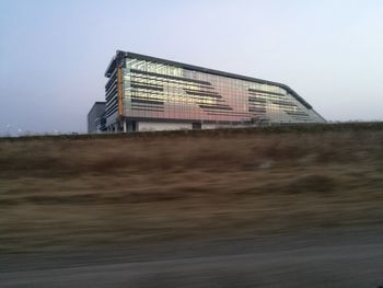 Built structure against clear sky