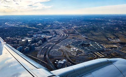 The pentagon from the air