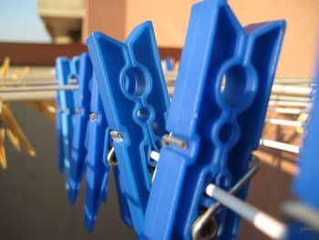 Close-up of metallic objects