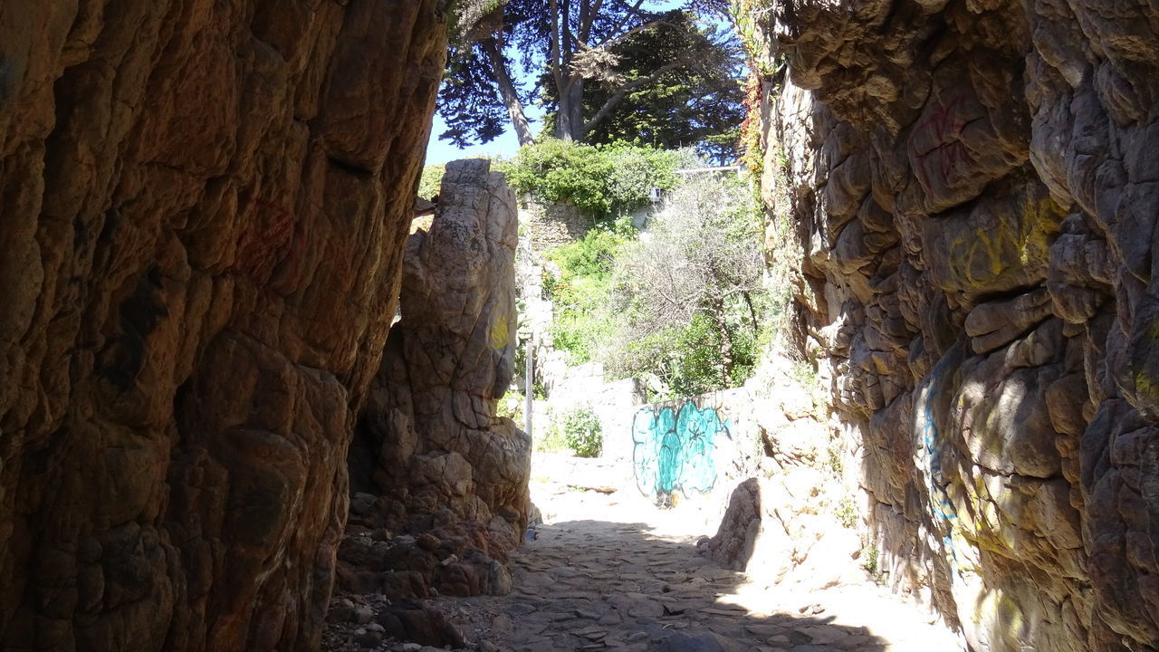 VIEW OF ROCK FORMATION