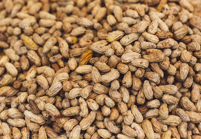 Full frame shot of peanuts 