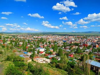 Aerial view of cityscape