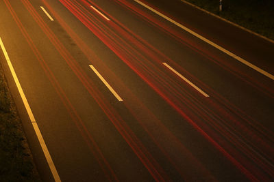 Road at night