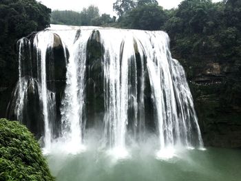 Waterfall in forest