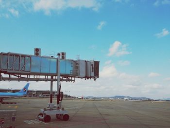 Built structure against cloudy sky