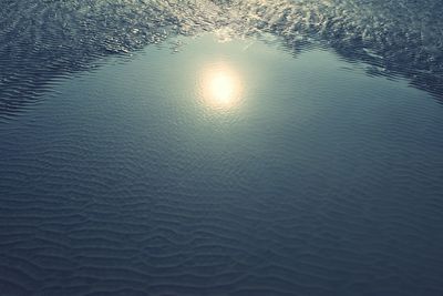 Close-up of sea against sky