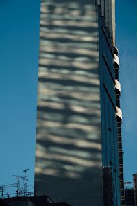 Low angle view of skyscraper