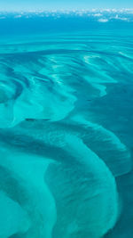 Aerial view of swimming pool