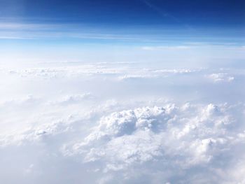 Low angle view of clouds in sky