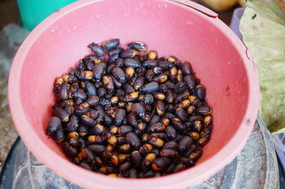 Close-up of pasta in bowl