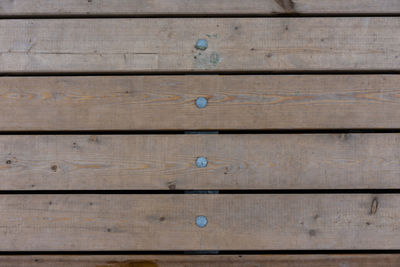 Full frame shot of wooden plank