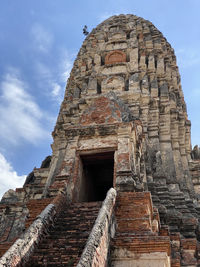 Low angle view of a temple