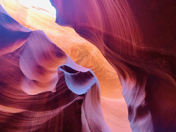 Rock formations at canyon