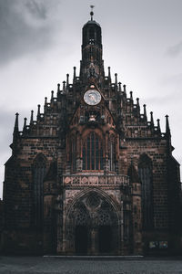 Low angle view of building against sky