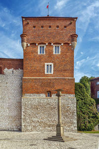 Thieves' tower was erected in the 14th century in wawel castle, krakow, poland