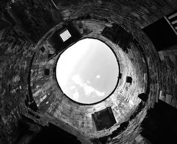 Low angle view of old building