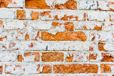 Full frame shot of brick wall