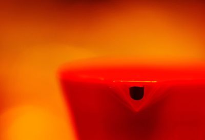 Close-up of yellow red and orange