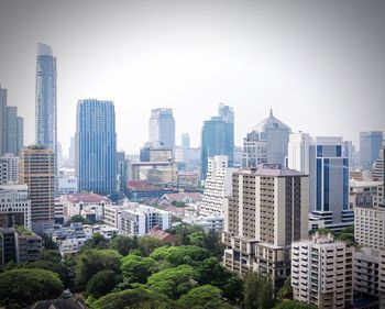 Skyscrapers in city