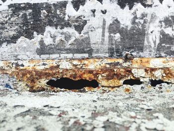 Close-up of wall