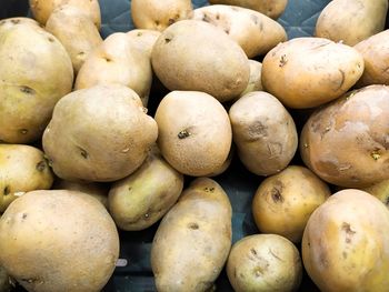 Full frame shot of fruits for sale in market