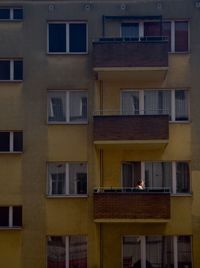 Full frame shot of residential building