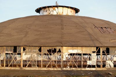 Low angle view of built structure