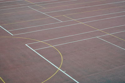 Full frame shot of a sports court 