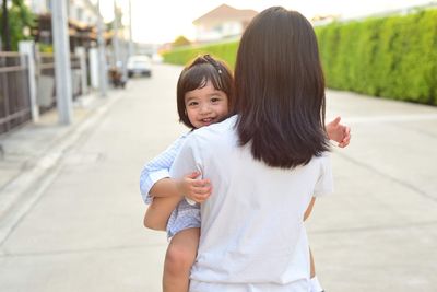 Mother and daughter