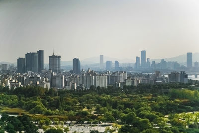 Skyscrapers in city