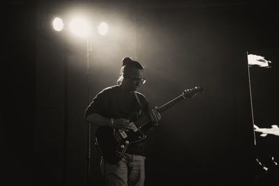 Man playing guitar