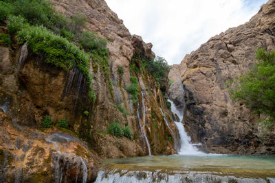 Gunpinar waterfall in malatya turkey