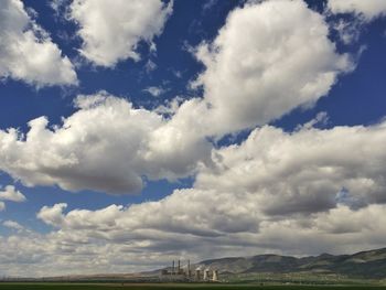 Low angle view of clouds in sky