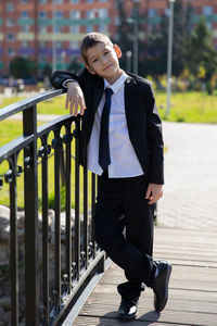 Boy in formalwear