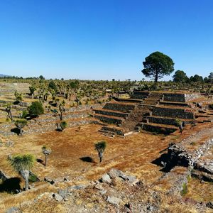 View of old ruins