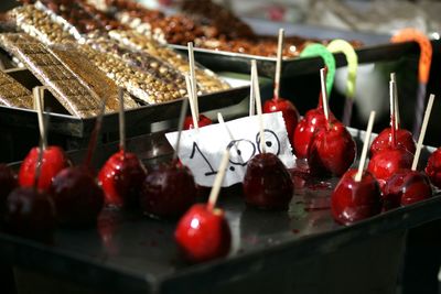 Close-up of fruits for sale