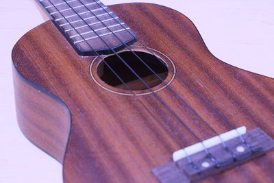 Close-up of guitar