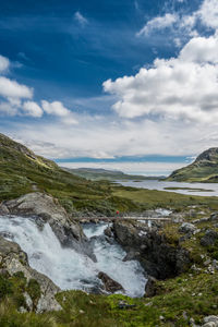 Stream fossebrekka at iungdalshytta, fødalen