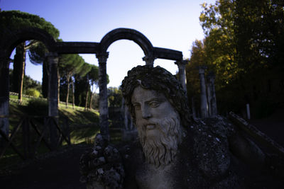 Details of villa adriana, residence of the roman emperor hadrian, near tivoli