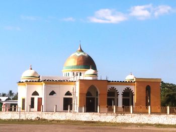 View of historic building against sky