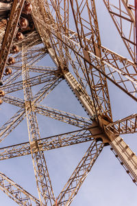 Low angle view of communications tower