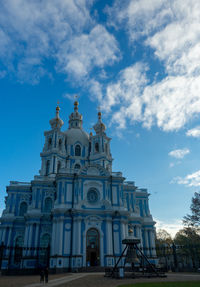 Low angle view of cathedral against sky