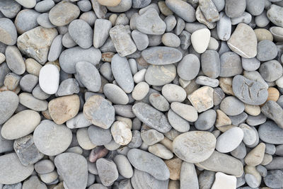 Full frame shot of stones